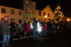 Gute Stimmung beim Kinderrundgang