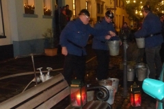 Löschaktion auf dem Andreasmarkt