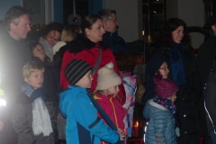 Begeisterte Teilnehmer beim Kinderrundgang
