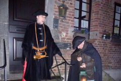 Nachtwächter mit Hilfsnachtwächter