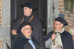 Der Linner Nachtwächter mit Gehilfen