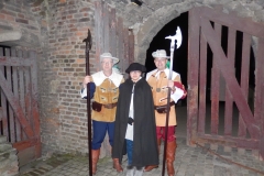 Nachtwächter mit Landsknechten