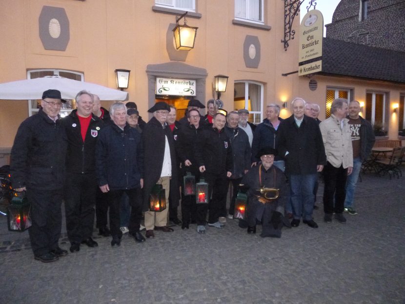 Fischelner Schützenverein beim Nachtwächter