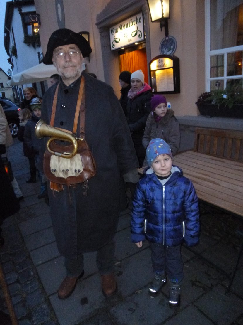 Der Nachtwächter führt durch Linn